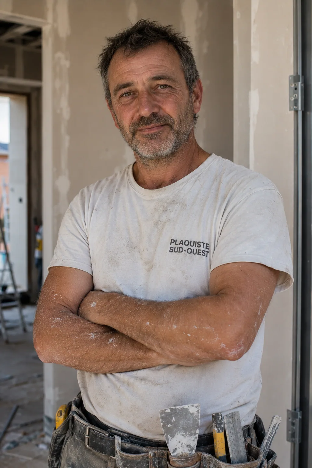 Christophe, plâtrier-plaquiste depuis 2008